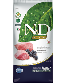 FARMINA N&D Prime Hrana completa pisici adulte, cu miel si coacaze 5 kg